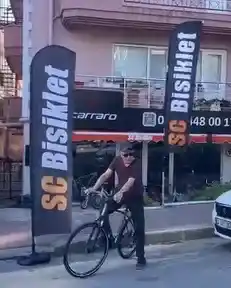 Bisikletci Yelken Bayrak Bisikletci Yelken Bayrak