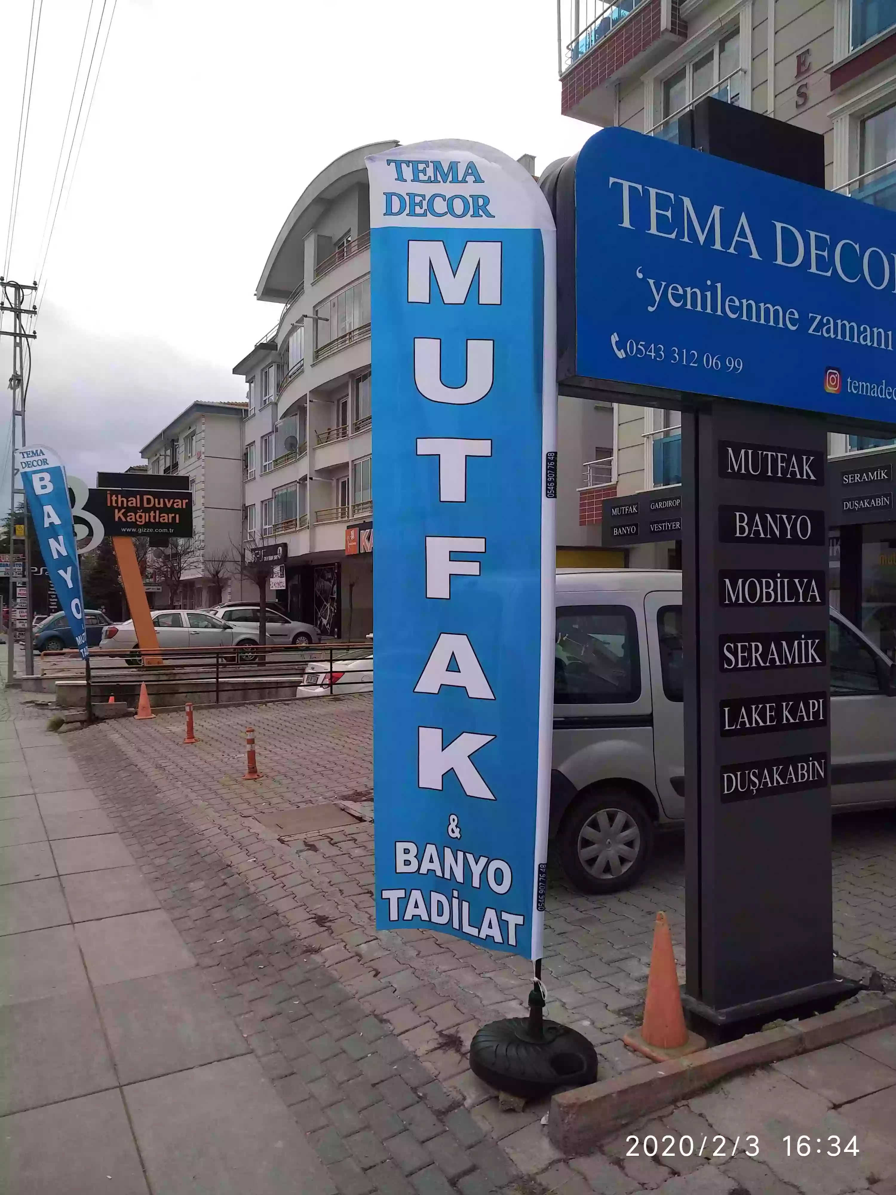 Dekorasyoncu Yelken Bayrağı-6